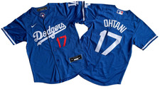 ​​Tariffs​ Free YOUTH'S Dodgers #17 Shohei Ohtani Royal Cool Base Sewn Jersey. picture