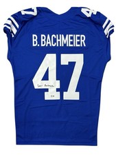 BEAR BACHMEIER BYU COUGARS SIGNED JERSEY GAME-CUT STYLE BECKETT COA picture