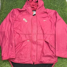 Vintage 90s Florida State Team Nike Sideline Jacket Mens XL Parka Team Issued picture