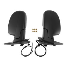 Pair Power Heated Side View Mirrors for Chevrolet Silverado GMC Sierra 2007-2013 picture
