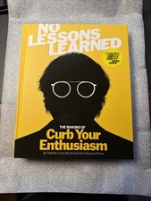 Larry David No Lessons Learned The Making of Curb Your Enthusiasm Book SIGNED picture