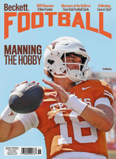 New November 2026 Beckett Football Card Price Guide Magazine With Arch Manning picture