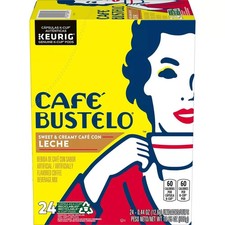 CAFE BUSTELO Sweet  Creamy Café Con Leche K Cups Coffee Pods 24 Count Last years picture
