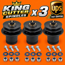 qty 3 Spindle Assembly King Kutter 502303 4' 5' 6' Mower picture