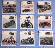 Vintage BMW Motorcycle Card Large Lot Of 44 Atlas Editions picture