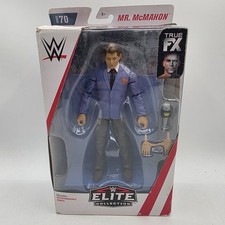 WWE Elite Collection Series 70 Mr. McMahon Action Figure True FX New (Read) A15 picture