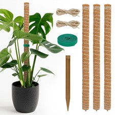 54 Inch Moss Pole, 3 Pack 16 Inch Moss Poles Monstera Plant Support, Moss Poles picture
