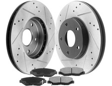 For Jeep Grand Cherokee Brake Rotor Ceramic Pad Kit Rear 12.99 Inch 2011-2021 picture