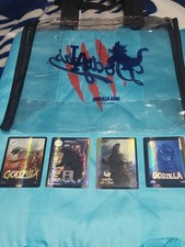4 Card Set LA Dodgers Godzilla Minus Zero Trading Card Lot 1989 1999 2023 2026  picture