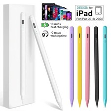 Stylus Pen for iPad 2018-2026, Pencil for Apple iPad 11th A16/10/9/8/7Gen,Air M4 picture