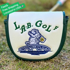LUXURY NEW LAB DF3 Putter  Head Cover Center Shafted Putter Cover Golf Headcover picture