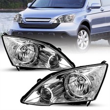 Headlights Fit for 2007-2011 Honda CRV,Clear Reflector picture