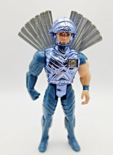 Vintage Kenner 1987 Silverhawks Steelwill w/ Ultrasonic Suit Very Nice Condition picture