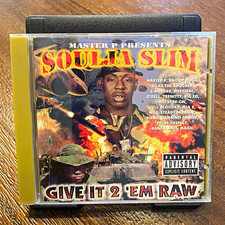 Soulja Slim Give It 2 'Em Raw CD 1998 Rap/Hip-Hop No Limit P2 53547 Parental picture
