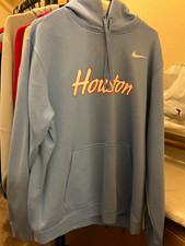 Nike Houston Cougars Hoodie NWT XL Luv Ya Blue Retro Script Oilers Retail $80 picture