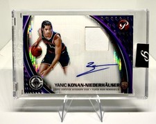 2025/2026 Topps Pristine NBA Yanic Konan-Niederhauser RPA 19/99 - Player Worn picture