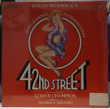 DAVID MERRICK 42nd Street Original Cast MINT SEALED RCA RED SEAL LP Jerry Orbach picture