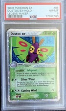 Dustox ex 86/92 EX Legend Maker Holo PSA 8 picture