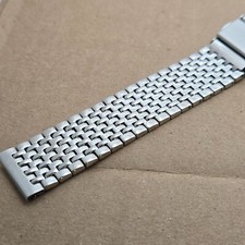 beautiful stainless steel watch bracelet/watch band 18mm Beads of rice picture
