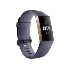 Fitbit Charge 3 Fitness Activity Tracker - Rose Gold/Blue Gray picture