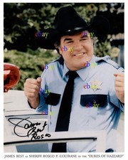 James Best Dukes Of Hazzard Rosco Autographed Signed 8x10 Photo Reprint picture