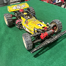 Tamiya Hotshot Vintage 1:10 4WD Electric Brushed Off-Road Buggy Yellow picture