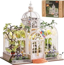 Rolife Oxygen Oasis DIY Miniature House Dollhouse Kit Greenhouse Creative Gifts picture
