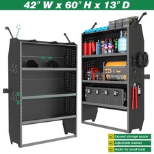 2PACK 42''W x 60''H x 13''D Van Shelving Storage for Mid/High Roof Ford Transit picture