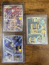 Pokemon 30th Celebration IR Meowth, Galarian Meowth, and Alolan Meowth Set of 3 picture