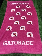 McArthur Pink Gatorade Towel Sideline Lightning Logo With Tag Official NFL picture