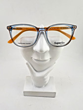 SuperFlex Kids SFK-242 Designer Eyeglasses Frame 49-17-135 Blue/Orange S401 picture