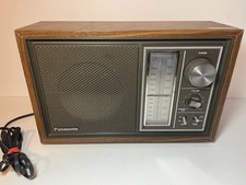 Vintage Panasonic RE-6289 AM/FM Tabletop Radio Walnut Grain Made in Japan TESTED picture