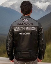 Harly-Davidson Motorcycle Jacket Men's All Size Available picture