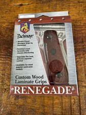 Pachmayr Renegade Double Diamond Grips For Ruger 22/45 Models. 63240. Rosewood picture