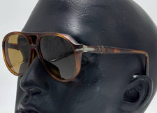 1970's Vintage Persol Ratti 58224/56 Sunglasses Meflecto Tortoise Italy Rare Men picture