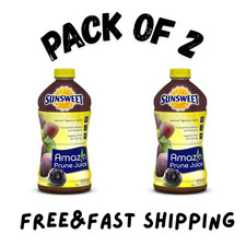 PR Sunsweet AmazIn 100% Juice, Prune, 64 fl oz, (2 pack) picture