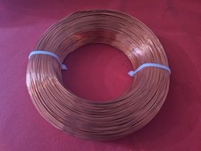 1000 FT Wire ORANGE Colored Aluminum Crafts, 20 Gauge/ 0.8 mm Flexible Metal picture