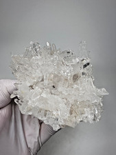 Watch Video__Top Quality Large Clear Arkansas Quartz Crystal Cluster picture