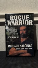 Rogue Warrior Richard Marcinko SIGNED INSCRIBED 1st Edition 1st Printing 1992 SE picture
