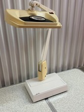 Vintage Dazor 8FL-100 Magnifier Desk Lamp - Cream/Beige - Fully Working picture