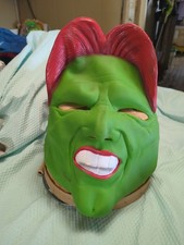 The Son Of The Mask Halloween Vinyl Mask. 2005 New Line  picture