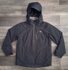 L.L. Bean Insulated Tek Jacket Waterproof Hooded Black Men's Size Medium NWOT picture
