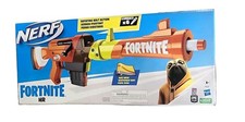 NERF Fortnite HR Dart Blaster w/ Ruff Wrap, Detachable Barrel, 6-Dart Clip picture