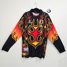ASICS JAPAN 1998 Retro Soccer jersey long sleeve GOALKEEPER size 2XL picture