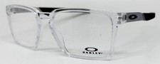 New Oakley Exchange Reading Glasses OX8055-0354 54-17 Crystal Frames Eyeglasses picture
