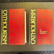 Catholicism Vol. 1 Richard P. McBrien Hardcover Winston Press 1980 w/DJ picture
