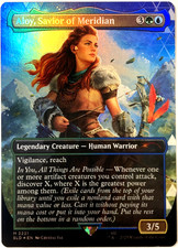 MTG Aloy, Savior of Meridian (Rainbow Foil) Secret Lair x Horizon 2221 NM picture