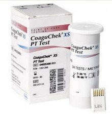 CoaguChek XS PT Test  24ct Strips Expiration 12-31-2026 picture