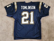 Authentic San Diego Chargers LaDainian Tomlinson home jersey Reebok size 52 NFL picture
