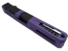 Viper For Glock 17 custom Slide Gen3 NEW Cerakote Complete Purple W/BLK Ported picture